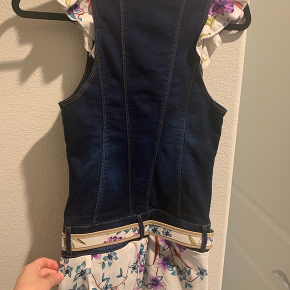 New Colombian Jumpsuit Short Dress - Picture 3 of 5